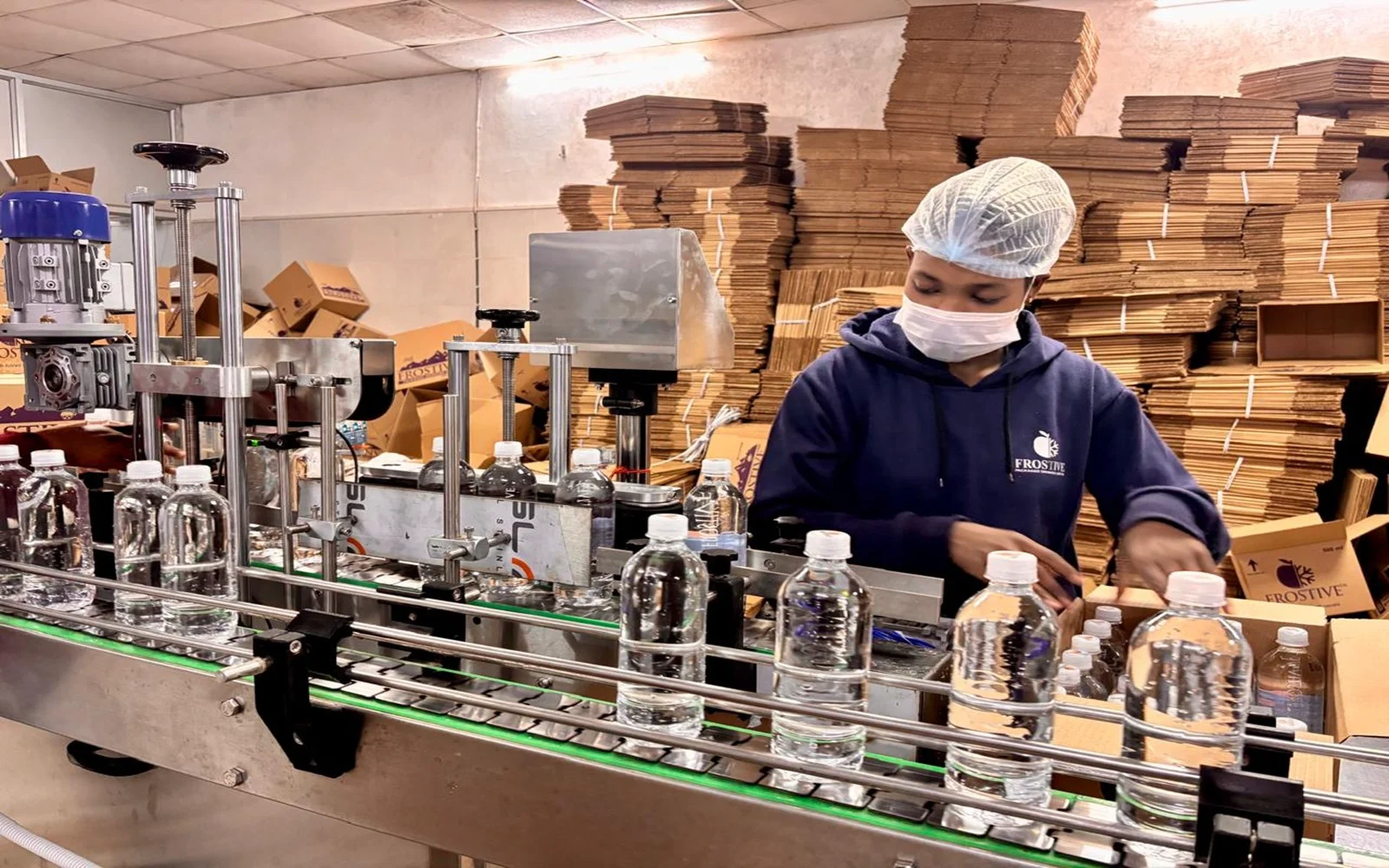 Sticker Labeling Machine